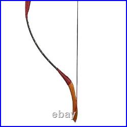 15-50lbs Traditional Recurve Bow Arrows Archery Horsebow Handmade Mongolian