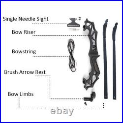 20/30/40/55lbs 54 Archery Takedown Recurve Bow Right Hand & Arrow & Bow Access