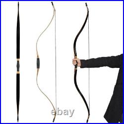 20-50lbs Traditional Recurve Bow Hunting Archery 52 Takedown Horsebow Set