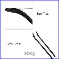 20-55lbs 54 Archery Takedown Recurve Bow & Sight & Arrow Rest & Arrow & Quiver