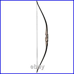 20-70lbs 54 Archery Wooden Traditional Longbow with quiver set Hunting Target bow