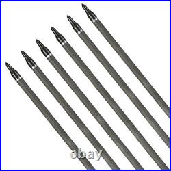 20-70lbs Traditional Recurvebow Longbow & 6pcs Carbon Arrows Set Archery Hunting