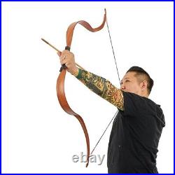 20lb Archery Takedown Traditional Recurve Bow and Arrow SET for Outdoor Hunting