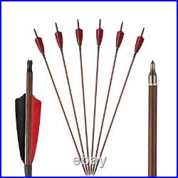 20lb Archery Takedown Traditional Recurve Bow and Arrow SET for Outdoor Hunting