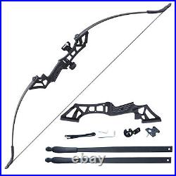 30/40LBS Takedown Recurve Bow Set Archery Hunting Fiberglass Arrows Target Bow