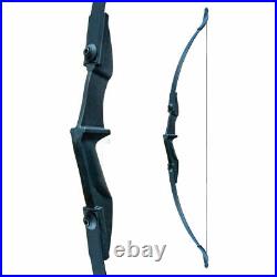 30/40lb Archery Takedown Recurve Bow 12x Fiberglass Arrows Set Hunting Target