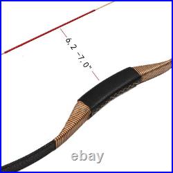 30-40lb Archery Traditional Recurve Long Bow Wooden Arrow Set Target Hunting