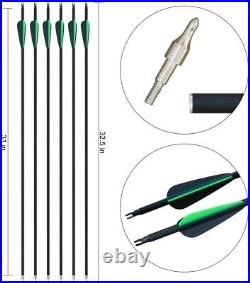 30/40lb Recurve Bow and Arrow Set for Adult Beginner for Outdoor HuntingTraining