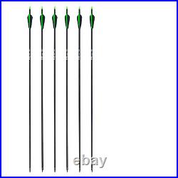 30/40lb Takedown Recurve Bow Fiberglass Arrows Archery Hunting Target Nails Set