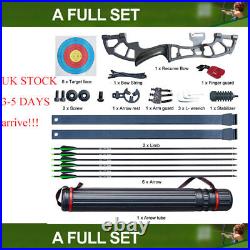 30/40lbs Archery Hunting 50Recurve Arrows Bow Set Shooting Adult Right Hand