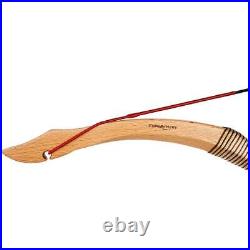 30-50bs Traditional Hunting Recurve Bow Set Mongolian Horse Bow Archery Shooting