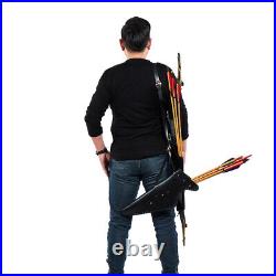 30-50bs Traditional Hunting Recurve Bow Set Mongolian Horse Bow Archery Shooting