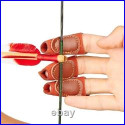 30-50bs Traditional Hunting Recurve Bow Set Mongolian Horse Bow Archery Shooting