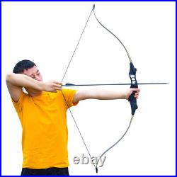 30-50lb 52 Archery Takedown Recurve Bow Kit Arrows Set Adult Right Hand Sport