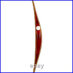 30-50lb Archery 55 Traditional Recurve Bow Laminated Wooden Longbow Hunting