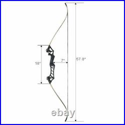 30-50lb Recurve Bow and Arrow Set Adult Archery target Hunting arrows and quiver