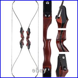 30-50lbs 58 Takedown ILF Recurve Bow& Arrows Set Archery RH Hunting Target