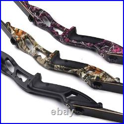 30-50lbs Archery Recurve Bow Set Hunting Bow 56 Takedown Carbon Arrows