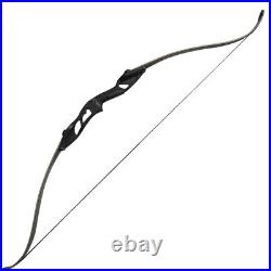 30-50lbs Archery Recurve Bow Set Hunting Bow 56 Takedown Carbon Arrows