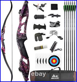 30-50lbs Recurvebow 56 Hunting Bow Takedown Archery Archery Archery Hunting Shooting