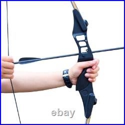 40lb 52in Takedown Recurve Archery Bow Set Right Hand Hunting Target Shoot