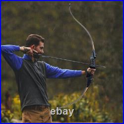 40lb Archery Takedown Recurve Bow & 12 Arrow Hunting Bow SET Training Right Hand