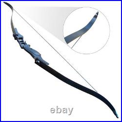 40lb Archery Takedown Recurve Bow & 12 Arrow Hunting Bow SET Training Right Hand