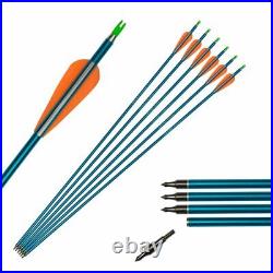 40lb Archery Takedown Recurve Bow Set 12x Arrows Hunting Kit Right Hand Adult