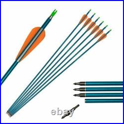 40lb Archery Takedown Recurve Bow and arrow Set 12pcs Hunting Arrows set Adult