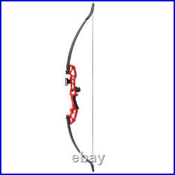 40lb Hunting bow Archery Target Set Takedown Recurve Bow with Fiberglass Arrows