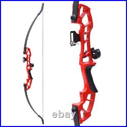 40lb Hunting bow Archery Target Set Takedown Recurve Bow with Fiberglass Arrows