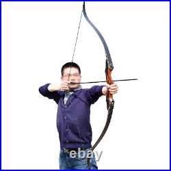 40lb Recurve Bow Archery arrow Set Hunting Target Kit Right Hand Adult Shoting