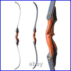 40lb Recurve Bow Archery arrow Set Hunting Target Kit Right Hand Adult Shoting