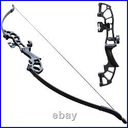 40lbs 51'' Takedown Recurve Bow Arrows Archery Hunting Bow Set with18 Tips/Quiver