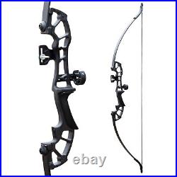 40lbs 51'' Takedown Recurve Bow Arrows Archery Hunting Bow Set with18 Tips/Quiver