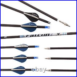 50lb 57 Archery Takedown Recurve Bow Set 12x Arrows Hunting Kit Right Hand