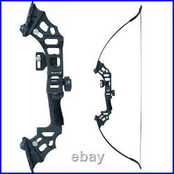 50lb Archery 51 Takedown Recurve Bow and Arrows Longbow Set Right Hand Adults