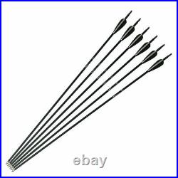 50lb Archery Set Takedown Recurve Bow 12x Arrow Target Practice Right Hand Adult