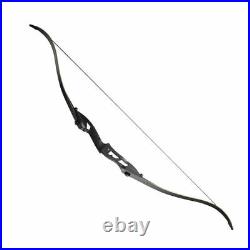 50lb Archery Set Takedown Recurve Bow 12x Arrow Target Practice Right Hand Adult