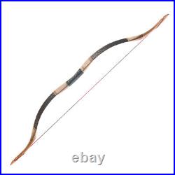 50lb Recurve Bow Set with arm guard arrow quiver bow case Traditional Horsebow