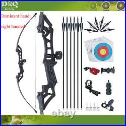 51 30 lbs Hunting Bow and Arrow Archery Set for Adults Aluminum Magnesium Alloy