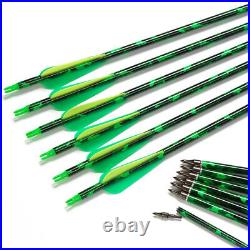 56 Archery Takedown Hunting Recurve Bow Right Hand & Arrows Quiver Set 30-50lb