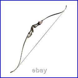 58 20-55lbs Archery Recurve Bow Takedown Aluminum Bow Riser Hunting Fishing