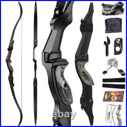 60 62 64 ILF Recurve Bow 30-65lbs Takedown Archery American Hunting Bow LH RH