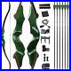 60-Archery-Recurve-Bow-20-60lbs-Takedown-American-Hunting-Target-Black-Hunter-01-fl