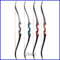 60 Hunting Bow Set 20-60lbs Takedown Recurve Bow Archery Black Hunter