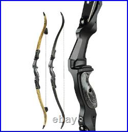 60 ILF Archery Recurve Bow 30-60lbs 17'' Bow Riser Aluminum American Hunting