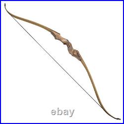 60 Recurve Bow Set Hunting Bow 20-60lbs Takedown Archery Arrow Hunting