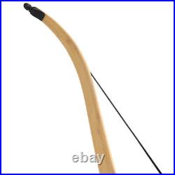 60 Recurve Bow Set Hunting Bow 20-60lbs Takedown Archery Arrow Hunting