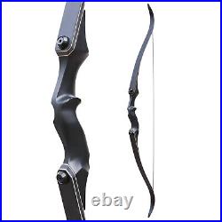 60 Takedown Archery Recurve Bow set Hunting Bow Longbow 30-65lbs Adult Shooting